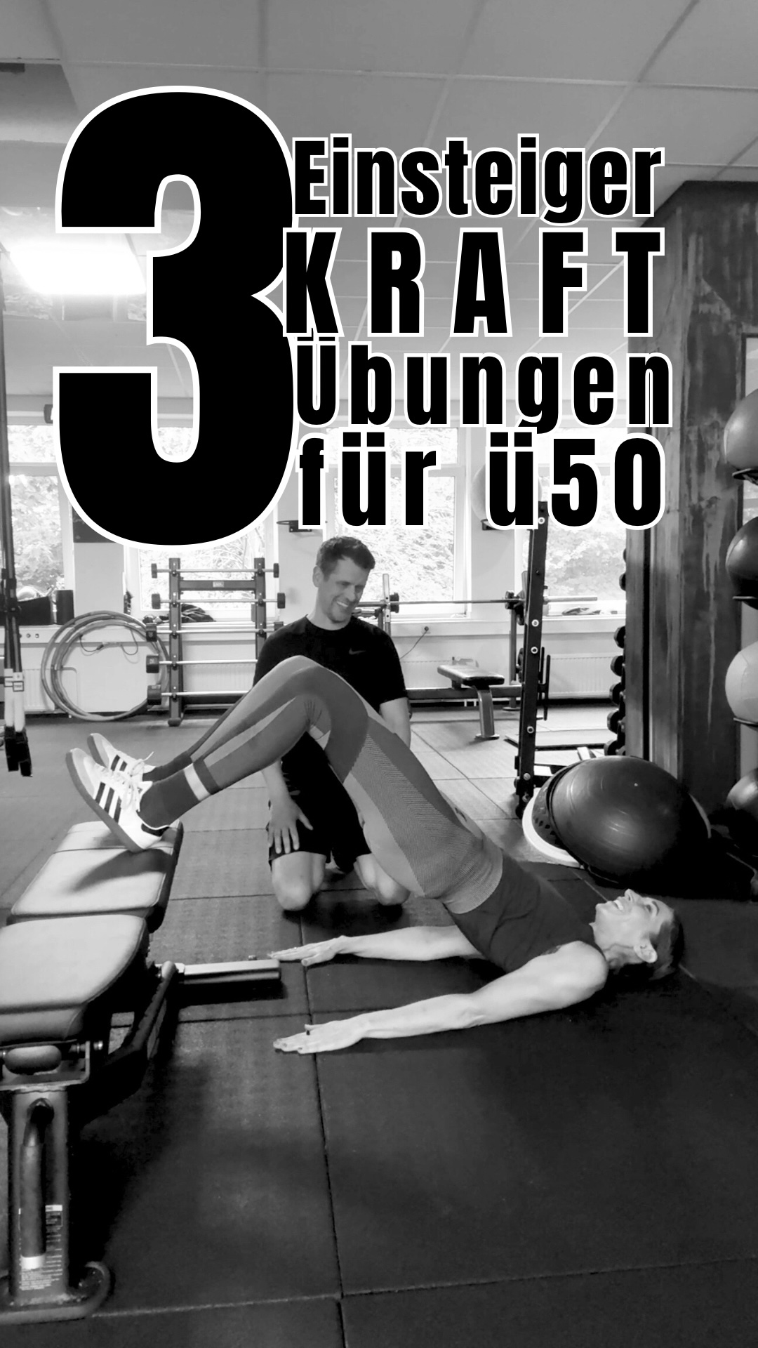 3 einfach Kraftübungen für Frauen 50 plus