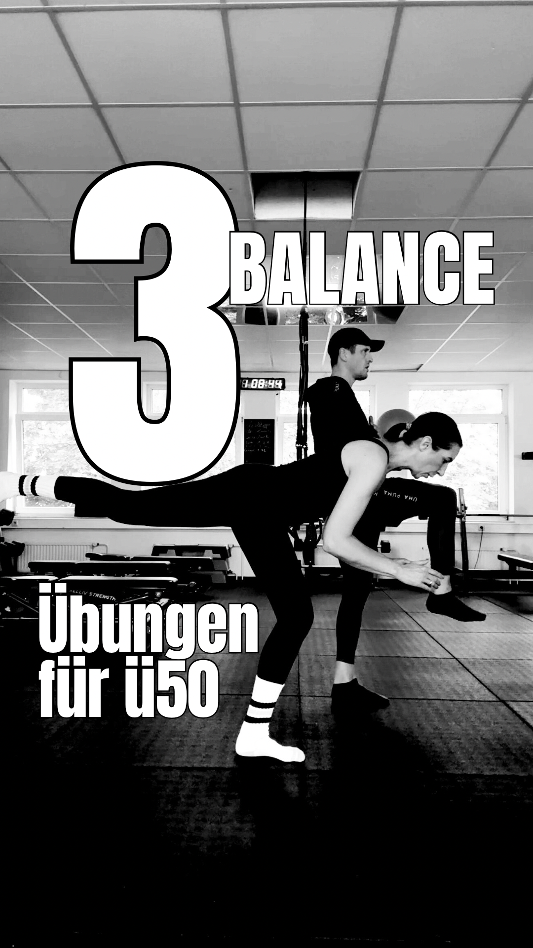 3 einfache Balance Übungen für Frauen 50+