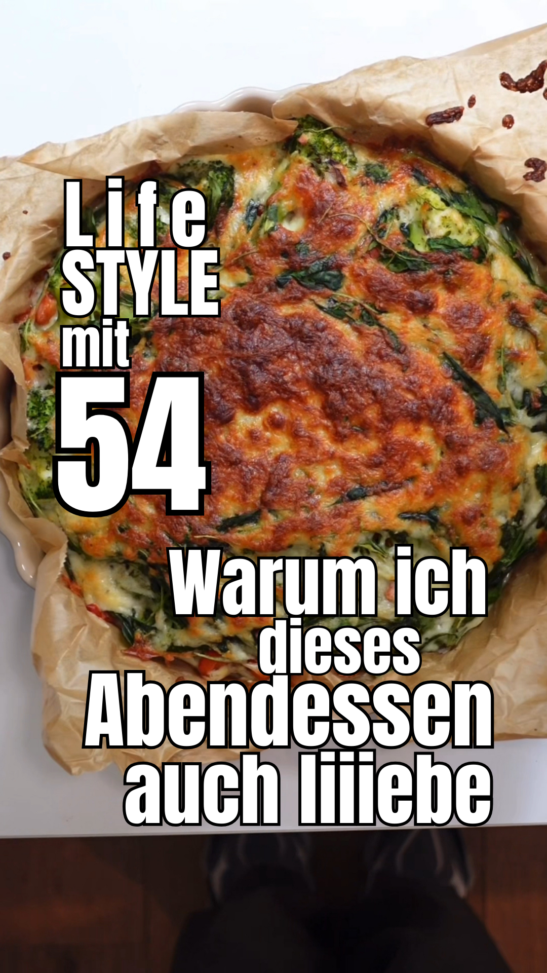 Gemüse-Quiche ohne Mehl mit Brokkoli, Paprika und Spinat – gesundes Abendessen ab 50