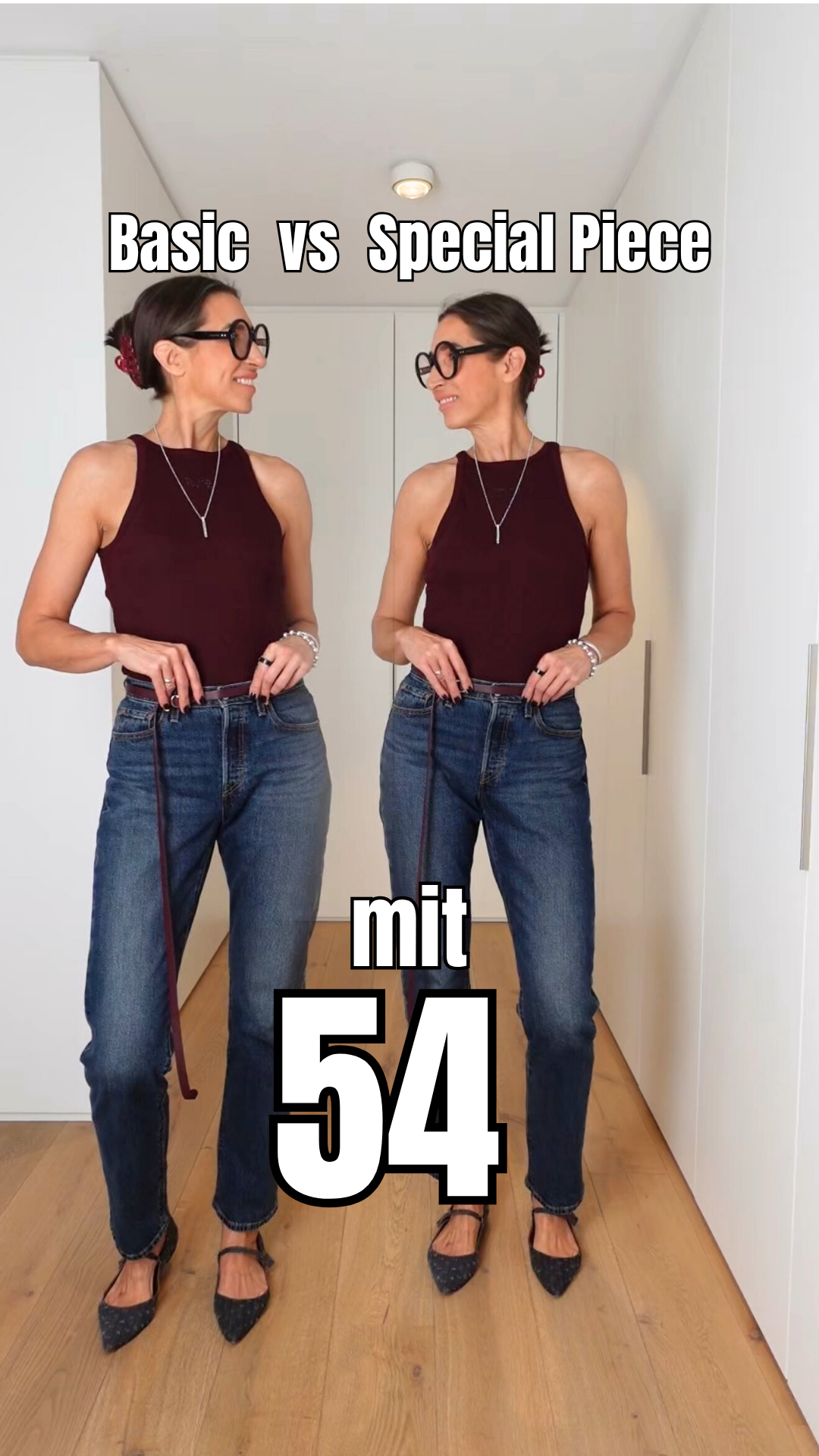Swaantje Taube zeigt Special Pieces für Frauen 50+: bestickte Bluse als Highlight-Look