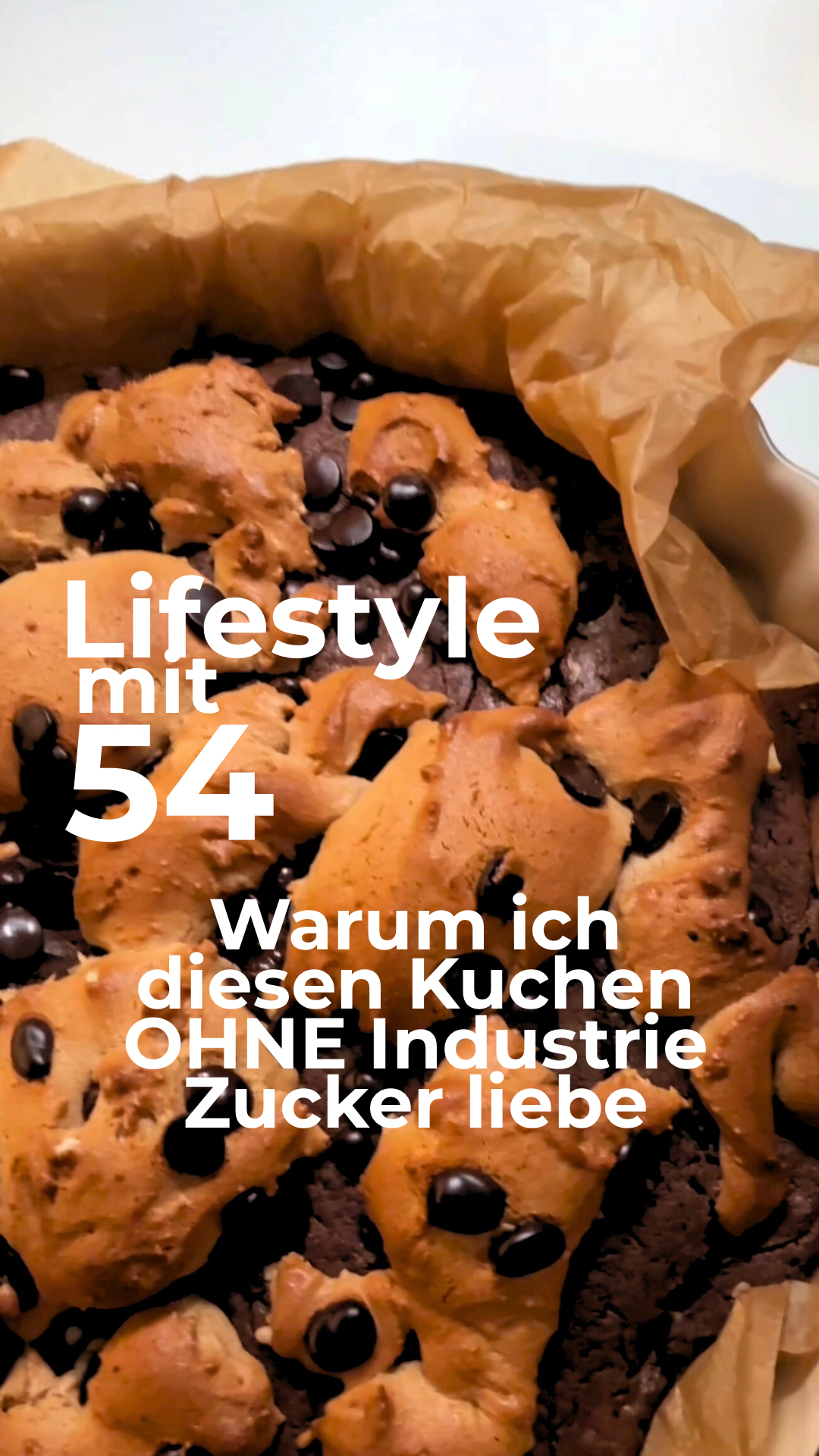 Brookie Rezept ohne raffinierten Zucker mit Brownie und Cookie Deckschicht